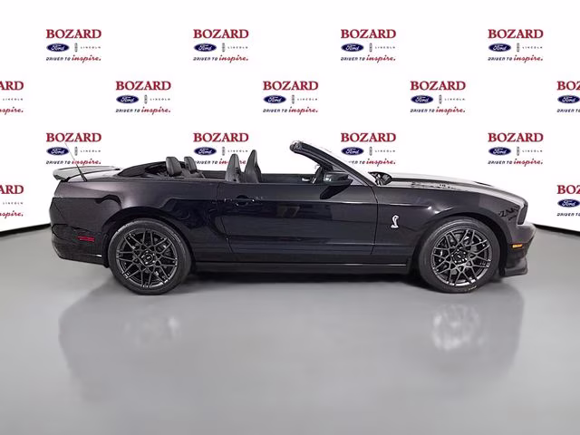 2013 Black Ford Mustang Shelby GT500 RWD Convertible