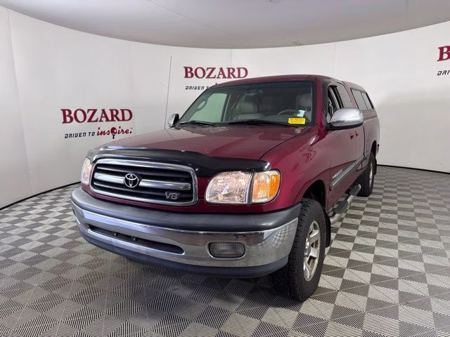 2002 Red Toyota Tundra SR5 RWD Truck