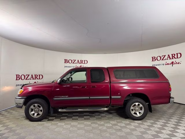 2002 Red Toyota Tundra SR5 RWD Truck