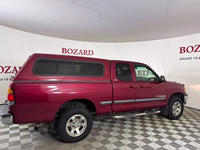 2002 Red Toyota Tundra SR5 RWD Truck