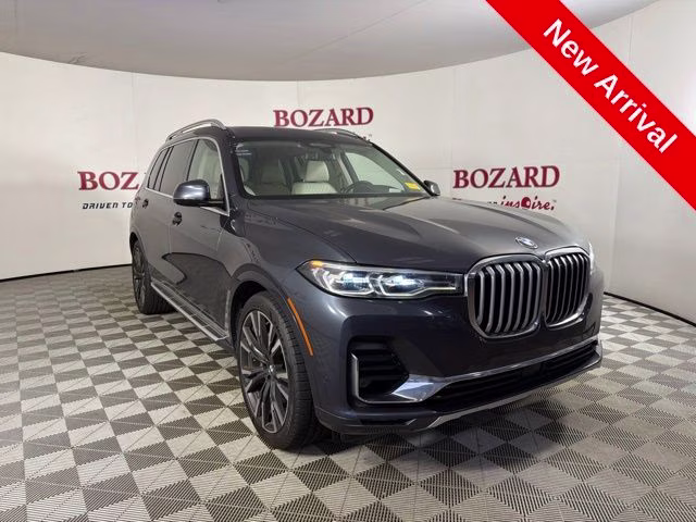 2019 Gray Metallic BMW X7 xDrive40i AWD SUV