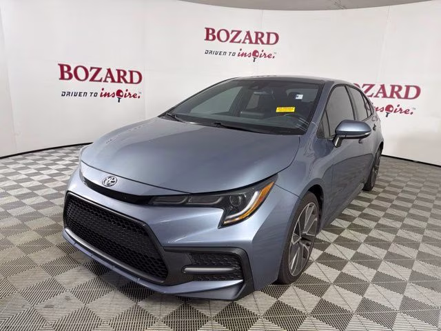 2022 Celestite Toyota Corolla SE FWD Sedan