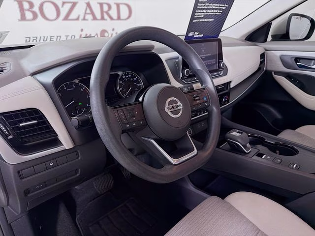2021 Pearl White Nissan Rogue SV FWD SUV