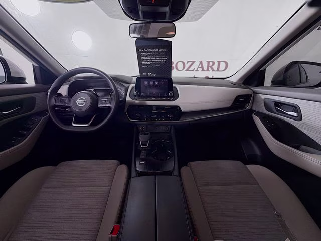 2021 Pearl White Nissan Rogue SV FWD SUV