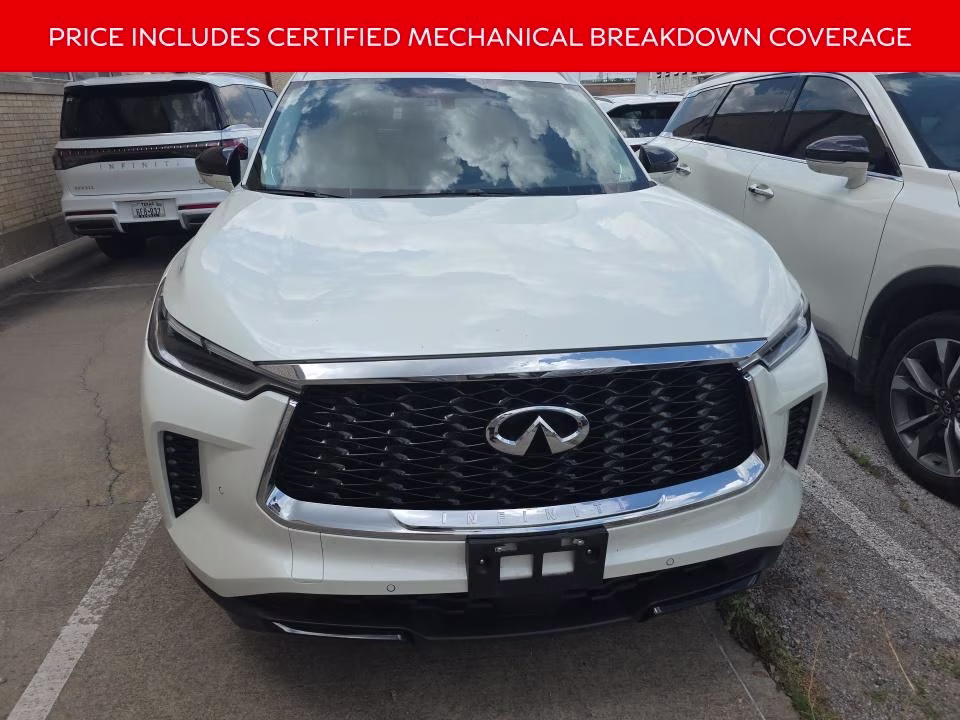 2023 Majestic White INFINITI QX60 LUXE FWD SUV