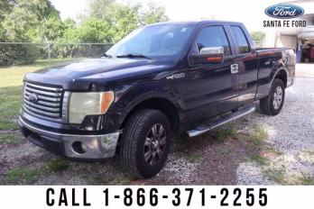 2011 Black Ford F-150 XLT RWD Truck