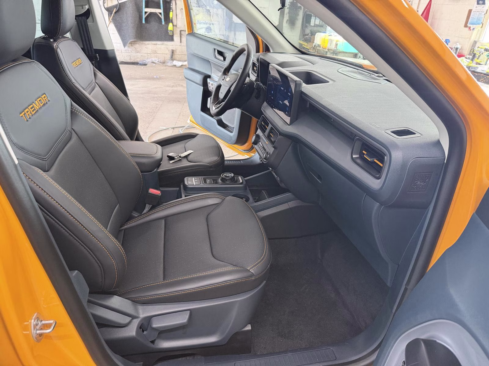 2026 Orange Fury Metallic Tri-Coat Ford Maverick Tremor AWD Truck