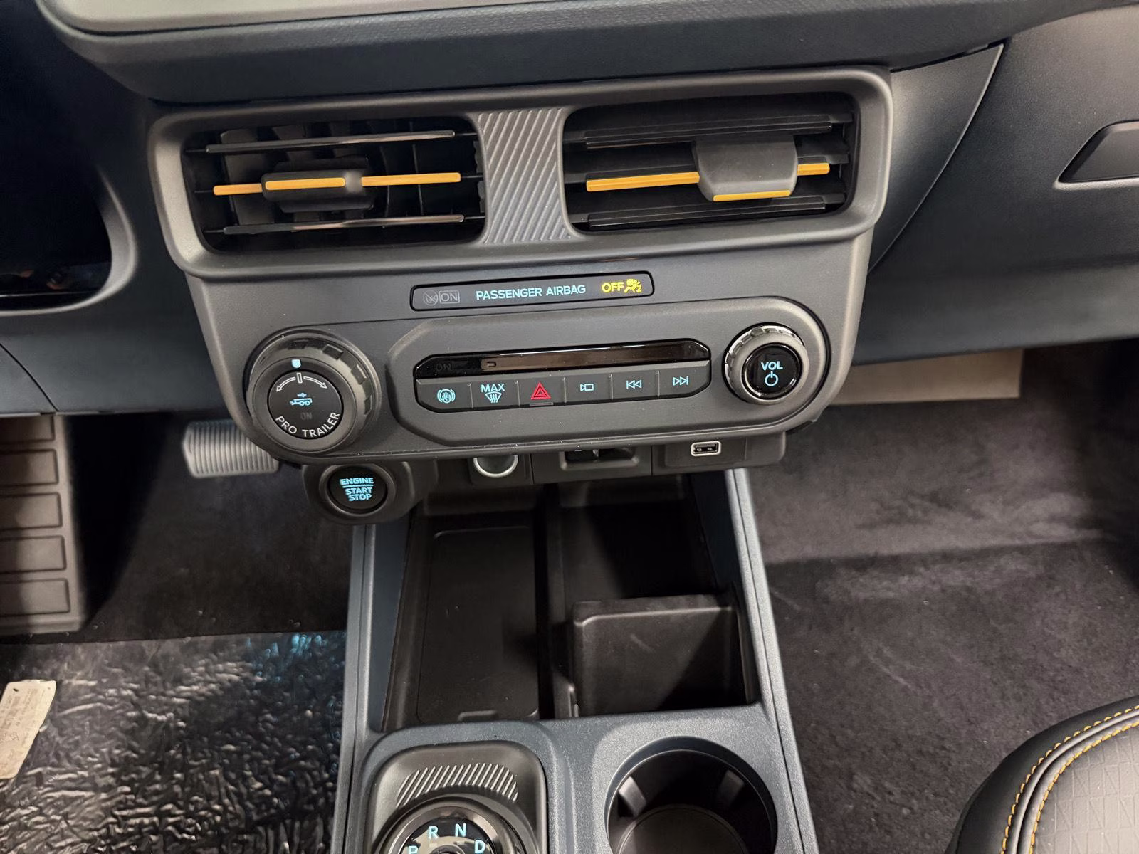 2026 Orange Fury Metallic Tri-Coat Ford Maverick Tremor AWD Truck