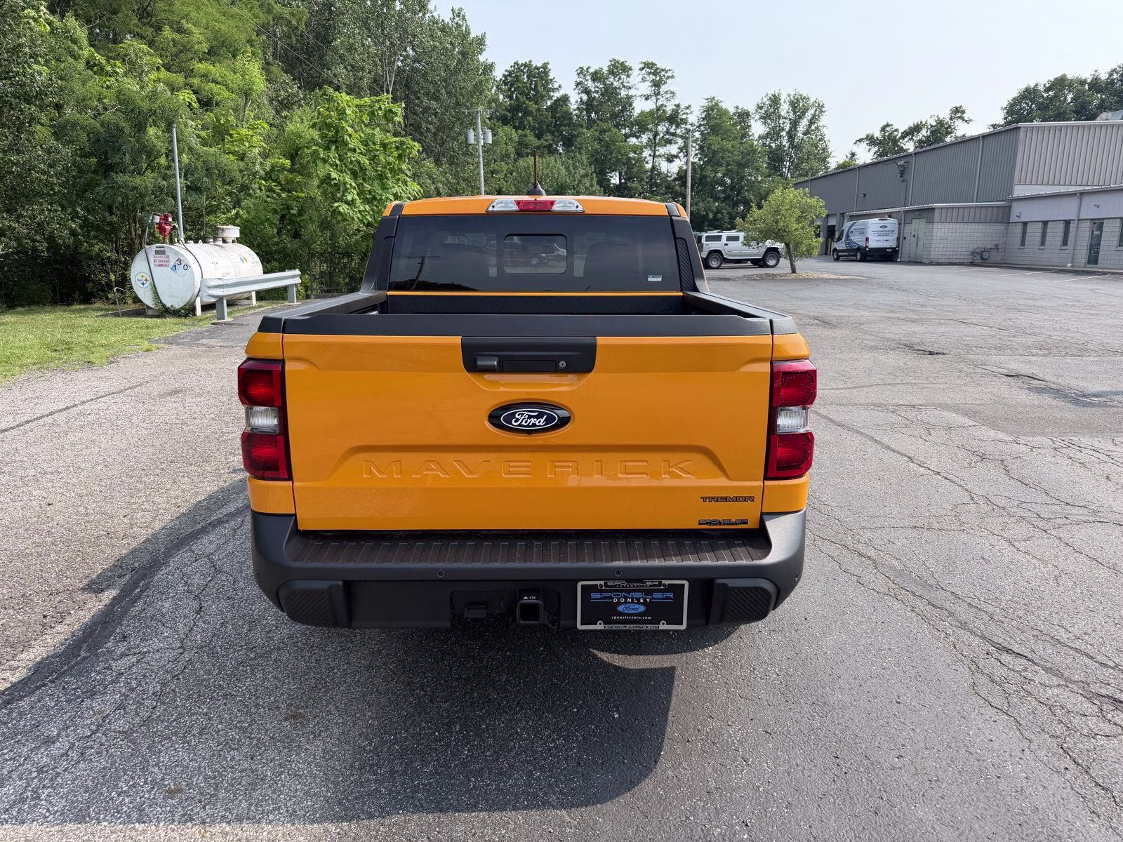 2026 Orange Fury Metallic Tri-Coat Ford Maverick Tremor AWD Truck