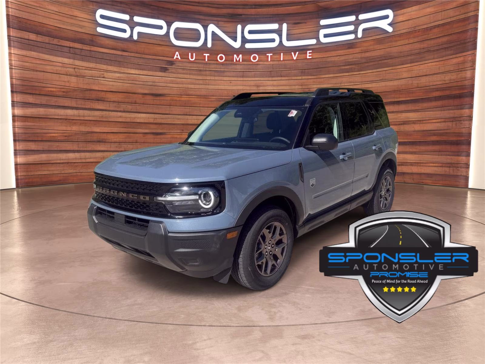 2026 Azure Gray Metallic Tri-Coat Ford Bronco Sport Big Bend 4X4 SUV