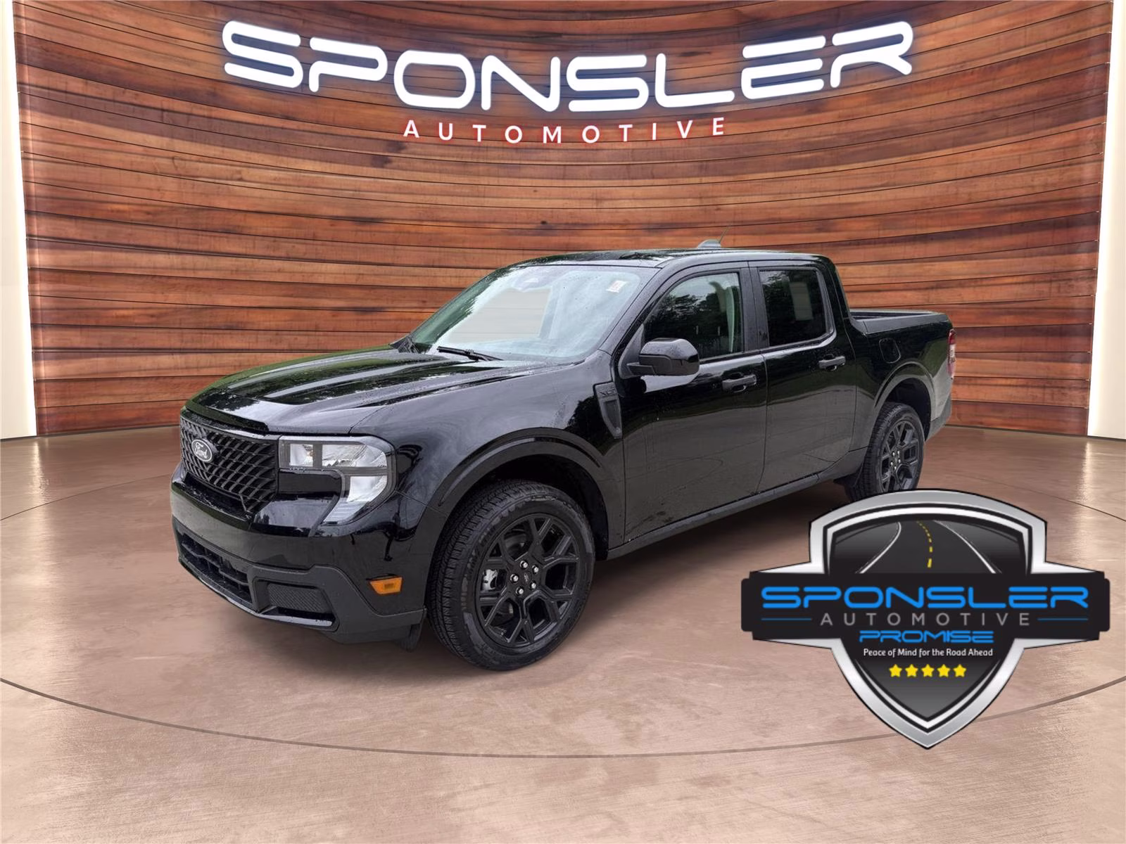 2026 Shadow Black Ford Maverick XLT AWD Truck