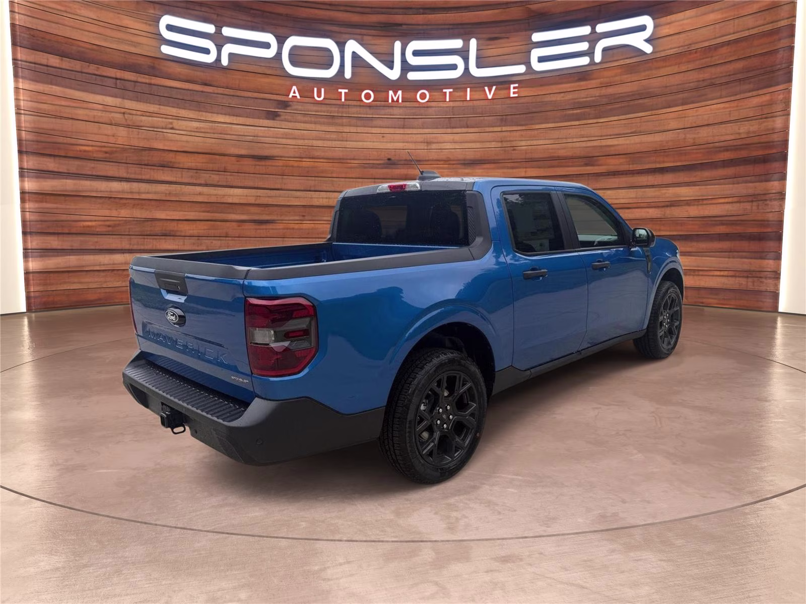 2026 Velocity Blue Ford Maverick XLT AWD Truck