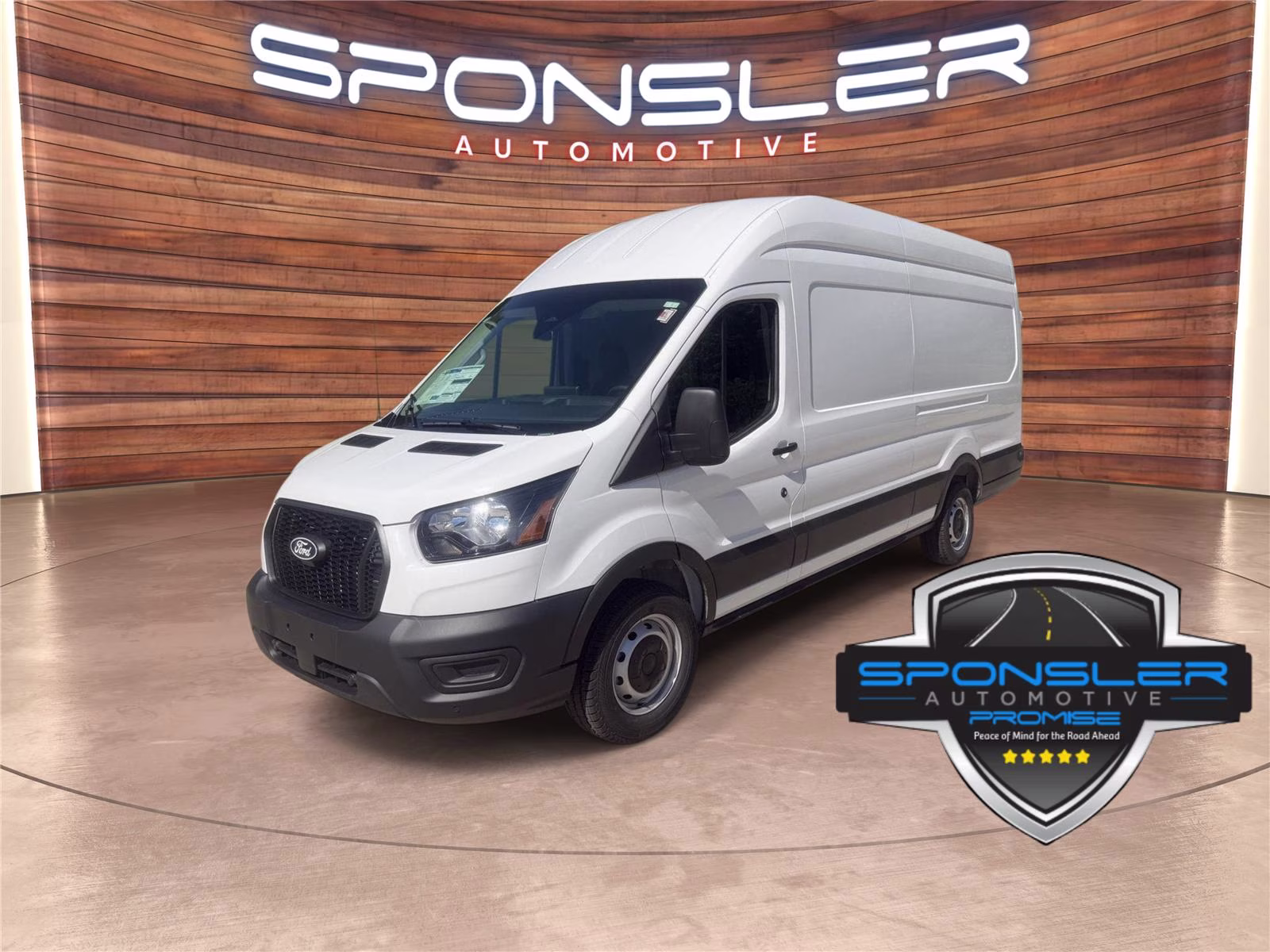 2026 Oxford White Ford Transit Cargo Van RWD Van