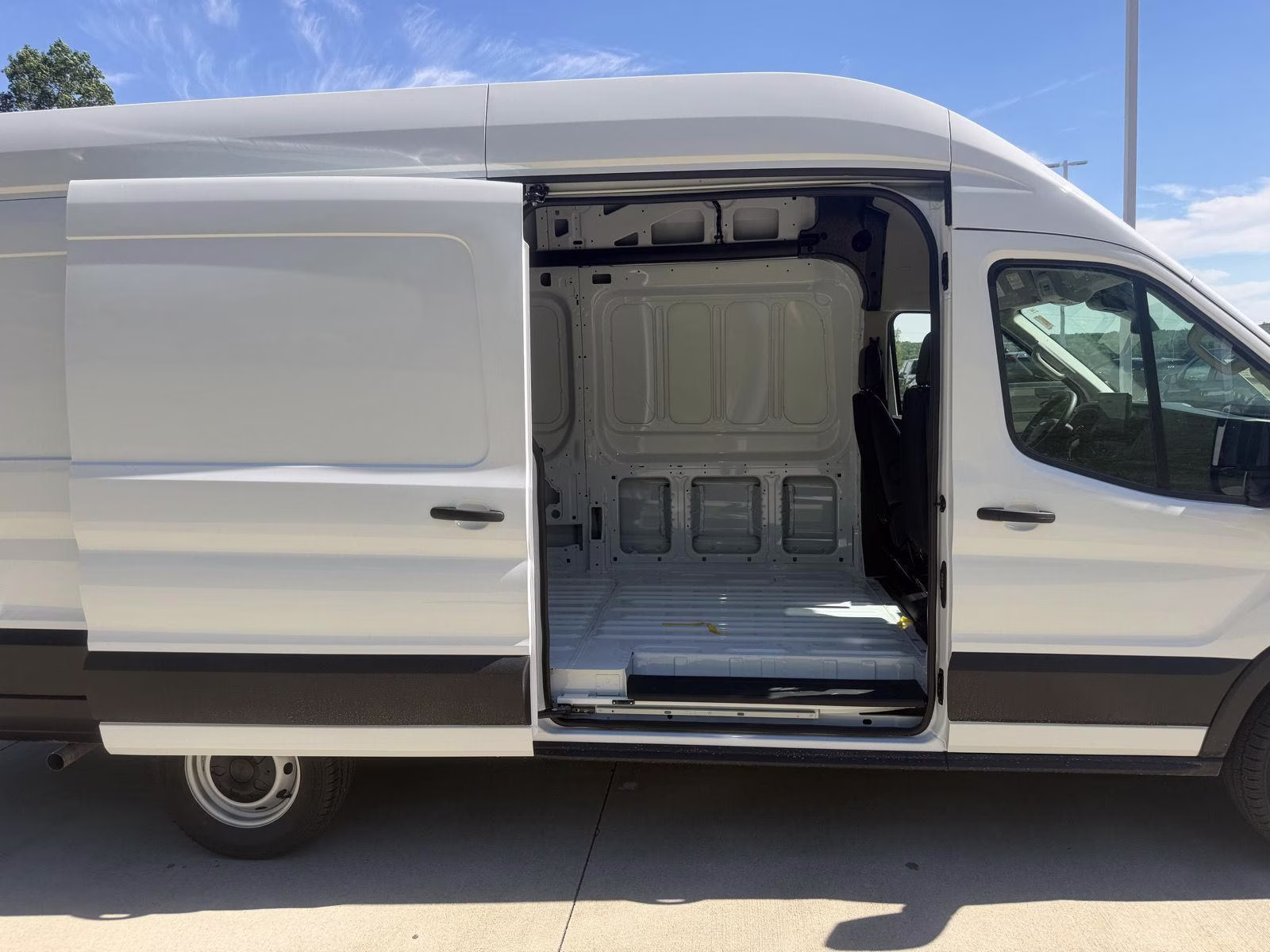 2026 Oxford White Ford Transit Cargo Van RWD Van