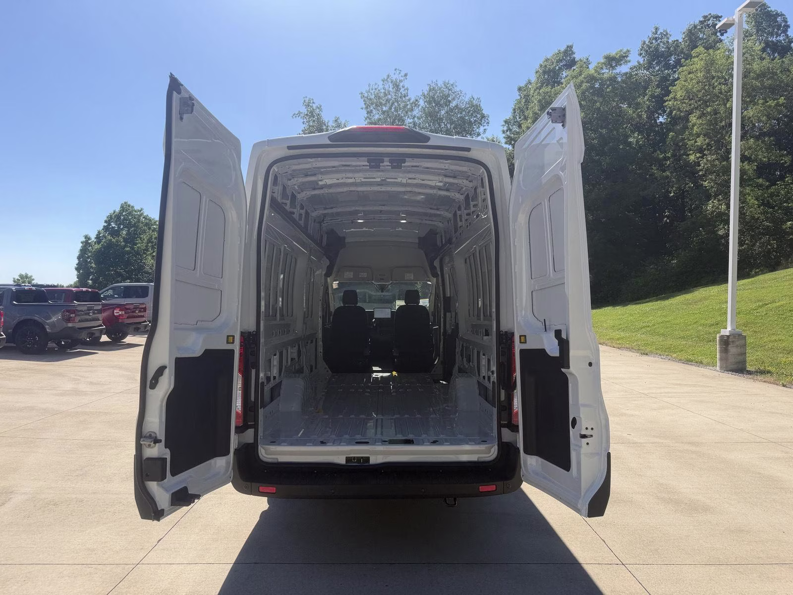 2026 Oxford White Ford Transit Cargo Van RWD Van