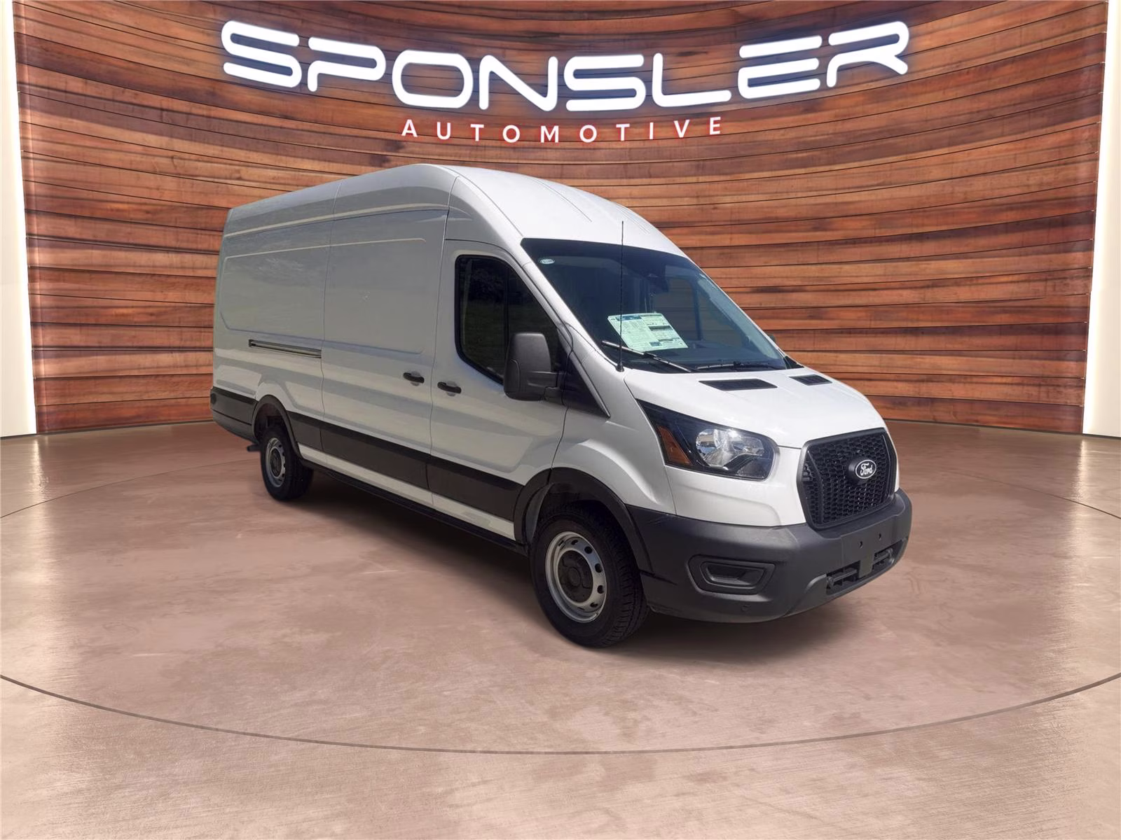2026 Oxford White Ford Transit Cargo Van RWD Van