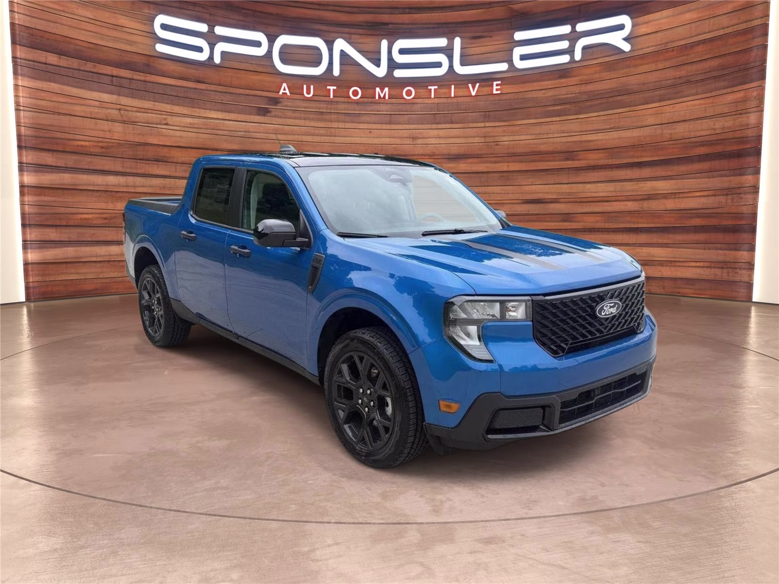 2026 Velocity Blue Ford Maverick XLT AWD Truck