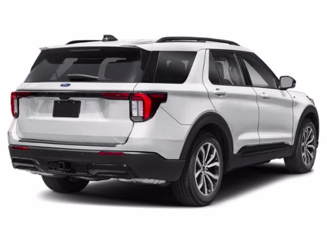 2026 Space White Metallic Ford Explorer ST-Line 4X4 SUV