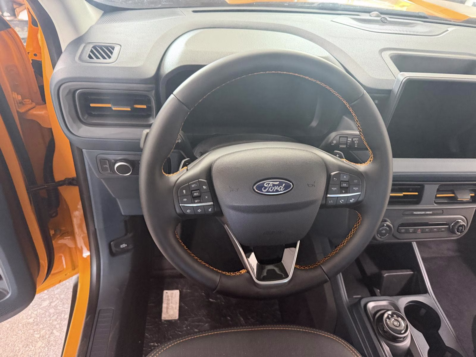 2026 Orange Fury Metallic Tri-Coat Ford Maverick Tremor AWD Truck