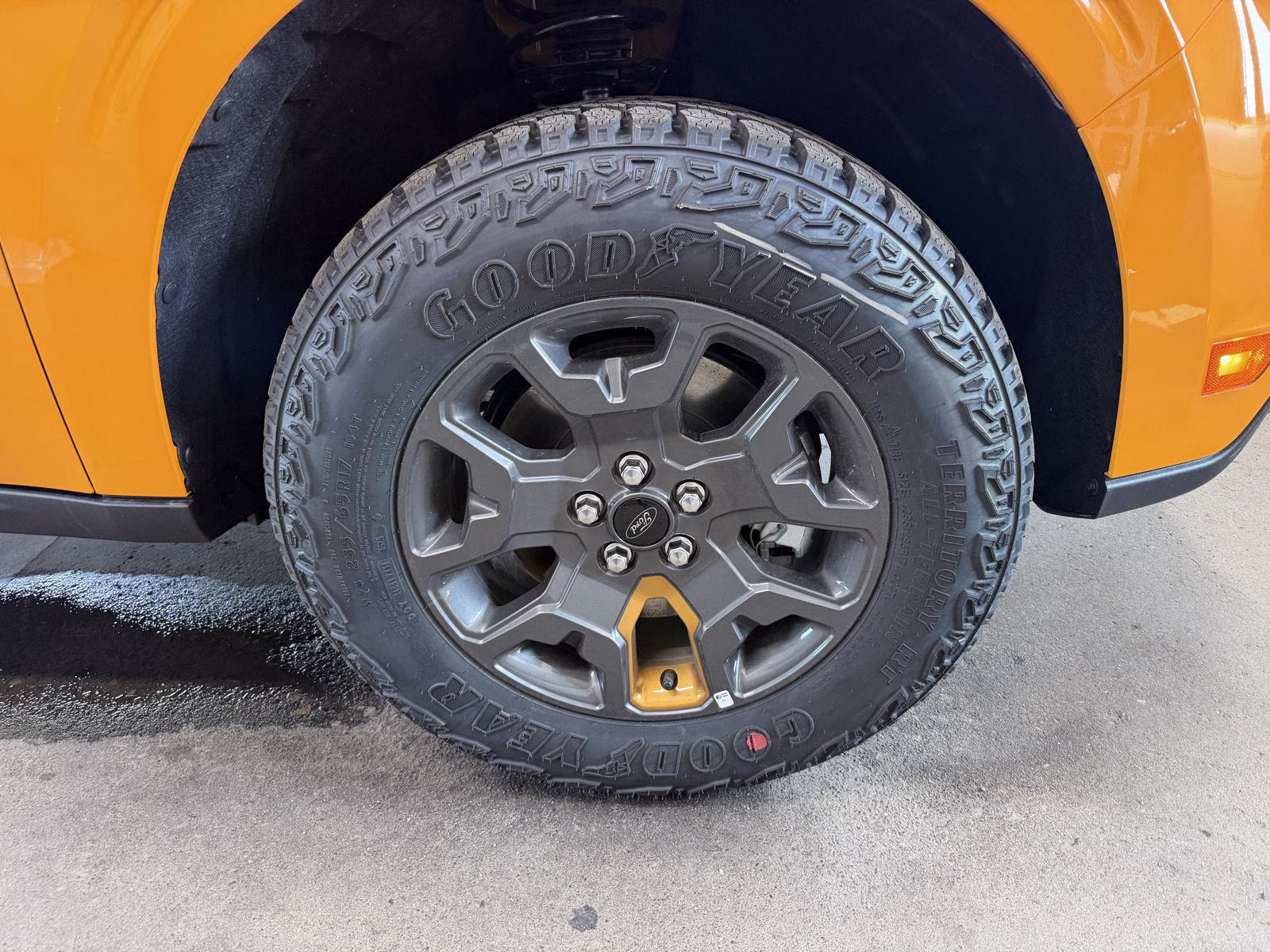 2026 Orange Fury Metallic Tri-Coat Ford Maverick Tremor AWD Truck