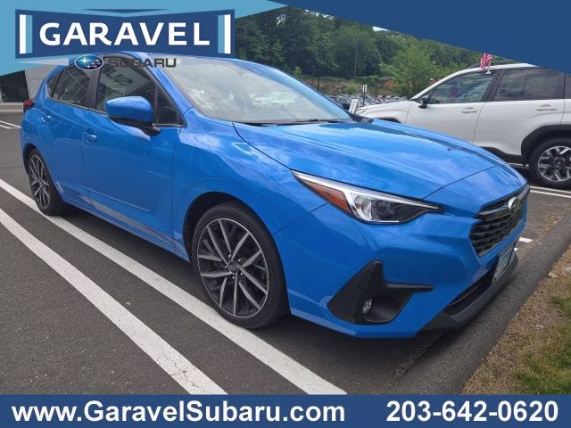 2024 Oasis Blue Pearl Subaru Impreza Sport AWD Hatchback