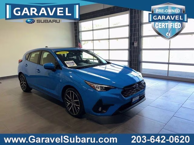 2024 Oasis Blue Pearl Subaru Impreza Sport AWD Hatchback