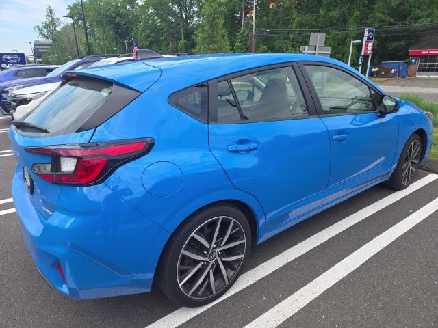 2024 Oasis Blue Pearl Subaru Impreza Sport AWD Hatchback