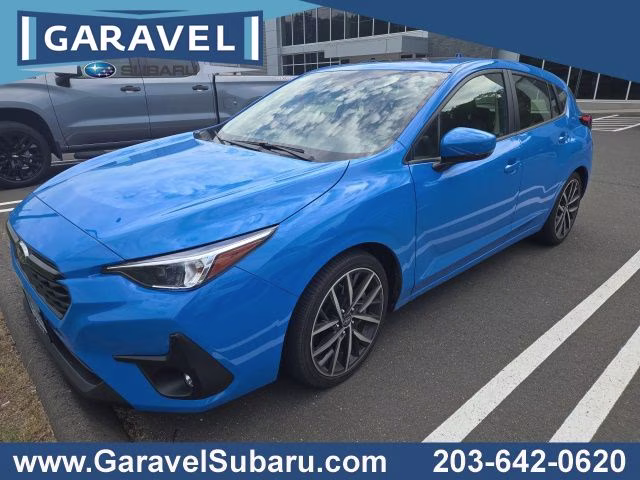 2024 Oasis Blue Pearl Subaru Impreza Sport AWD Hatchback