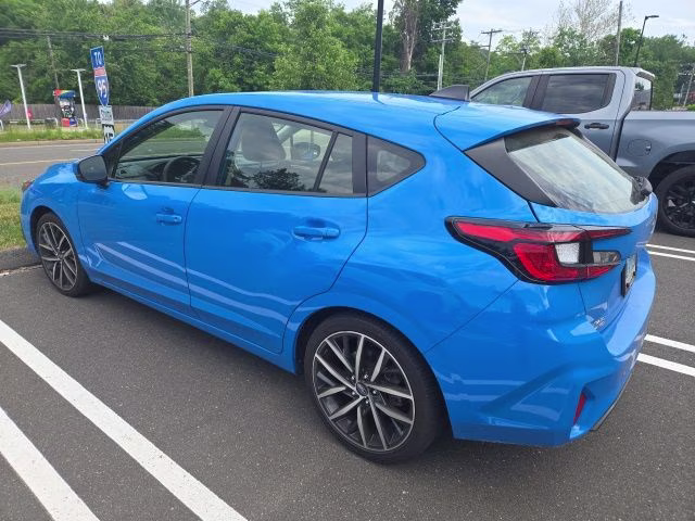 2024 Oasis Blue Pearl Subaru Impreza Sport AWD Hatchback