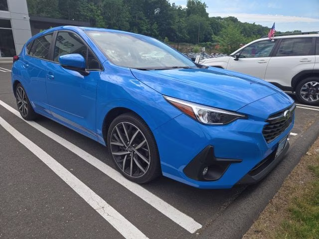 2024 Oasis Blue Pearl Subaru Impreza Sport AWD Hatchback