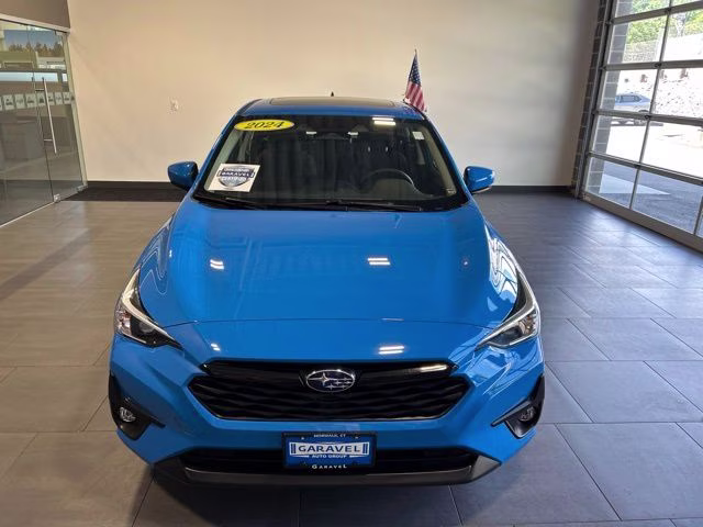 2024 Oasis Blue Pearl Subaru Impreza Sport AWD Hatchback