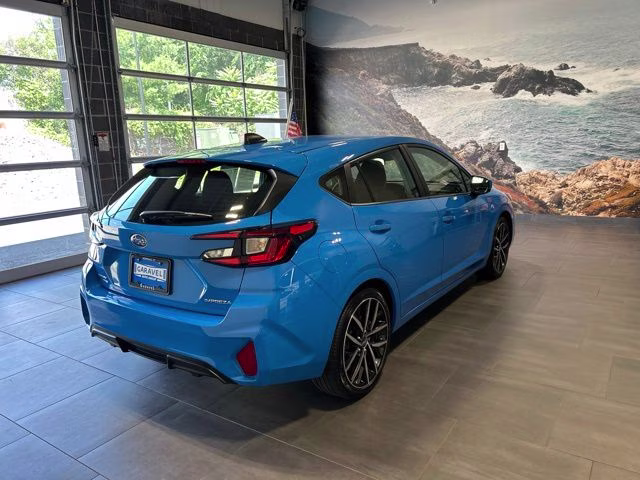 2024 Oasis Blue Pearl Subaru Impreza Sport AWD Hatchback