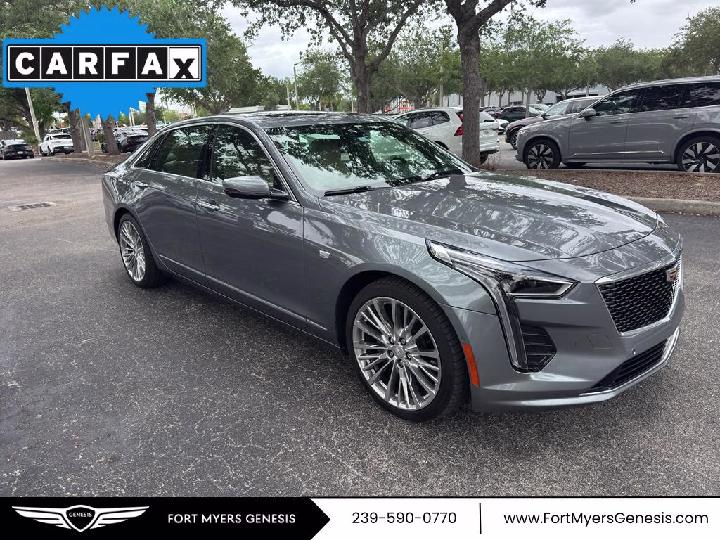 2020 Satin Steel Metallic Cadillac CT6 Premium Luxury AWD Sedan