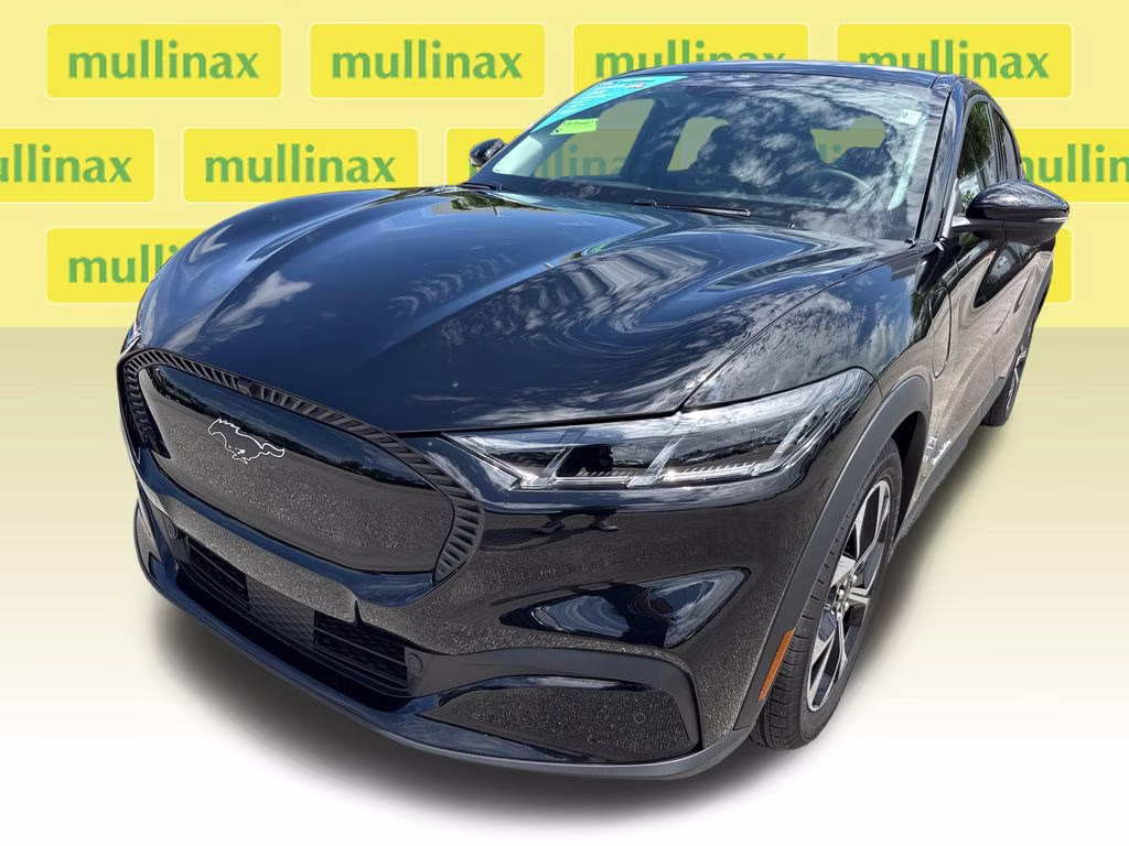 2025 Shadow Black Ford Mustang Mach-E Select AWD SUV