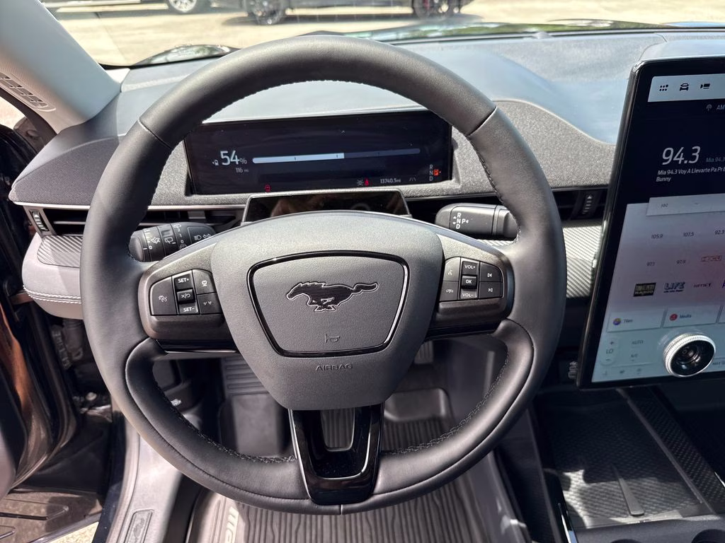 2025 Shadow Black Ford Mustang Mach-E Select AWD SUV