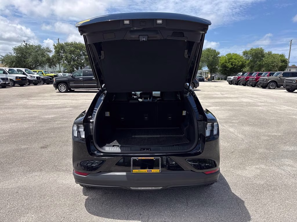 2025 Shadow Black Ford Mustang Mach-E Select AWD SUV