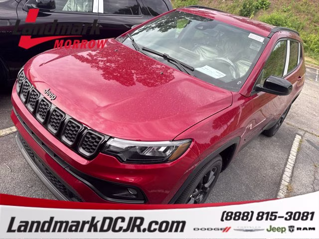 2026 Red Hot Pearlcoat Jeep Compass Latitude Altitude 4X4 SUV