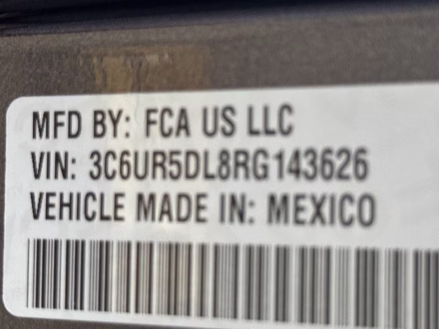2024 Granite Crystal Metallic Clearcoat Ram 2500 Big Horn 4X4 Truck