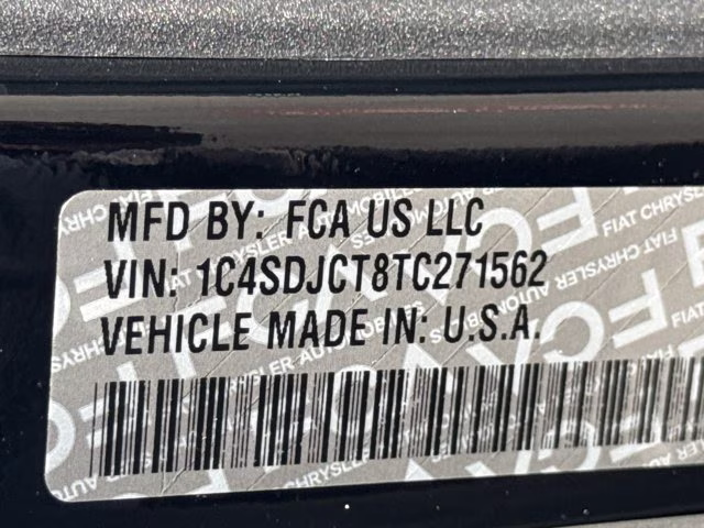 2026 DB Black Clearcoat Dodge Durango GT HEMI V8 AWD SUV