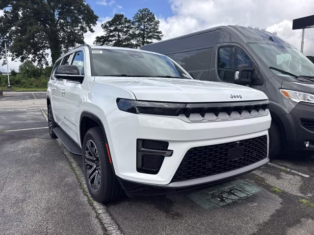 2026 Bright White Clearcoat Jeep Grand Wagoneer L RWD SUV