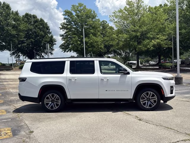 2026 Bright White Clearcoat Jeep Grand Wagoneer L RWD SUV