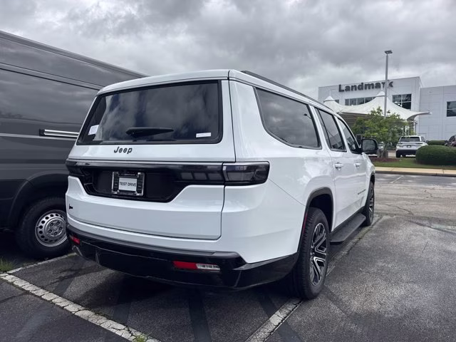 2026 Bright White Clearcoat Jeep Grand Wagoneer L RWD SUV