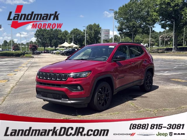 2026 Red Hot Pearlcoat Jeep Compass Latitude Altitude 4X4 SUV