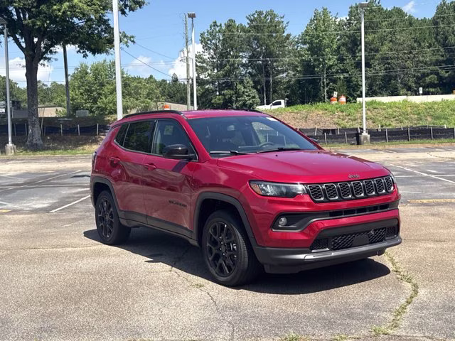 2026 Red Hot Pearlcoat Jeep Compass Latitude Altitude 4X4 SUV