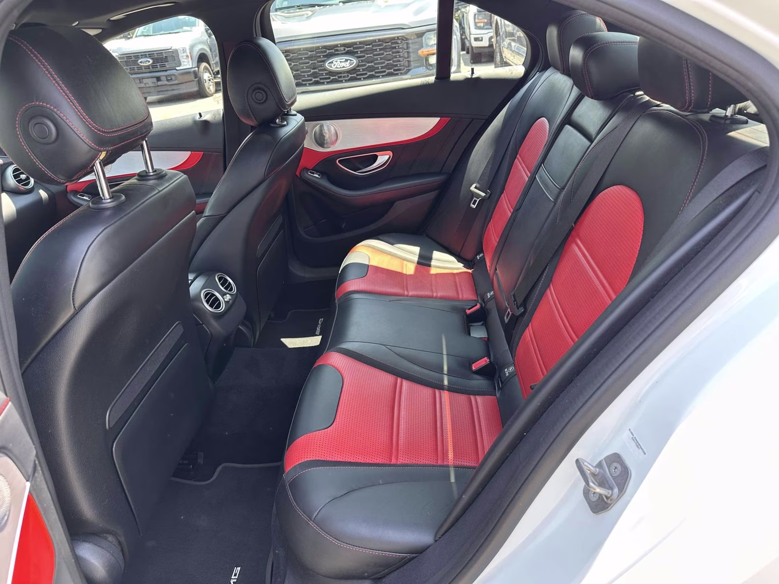 2021 designo Diamond White Metallic Mercedes-Benz C-Class AMG C 63 S Sedan RWD Sedan