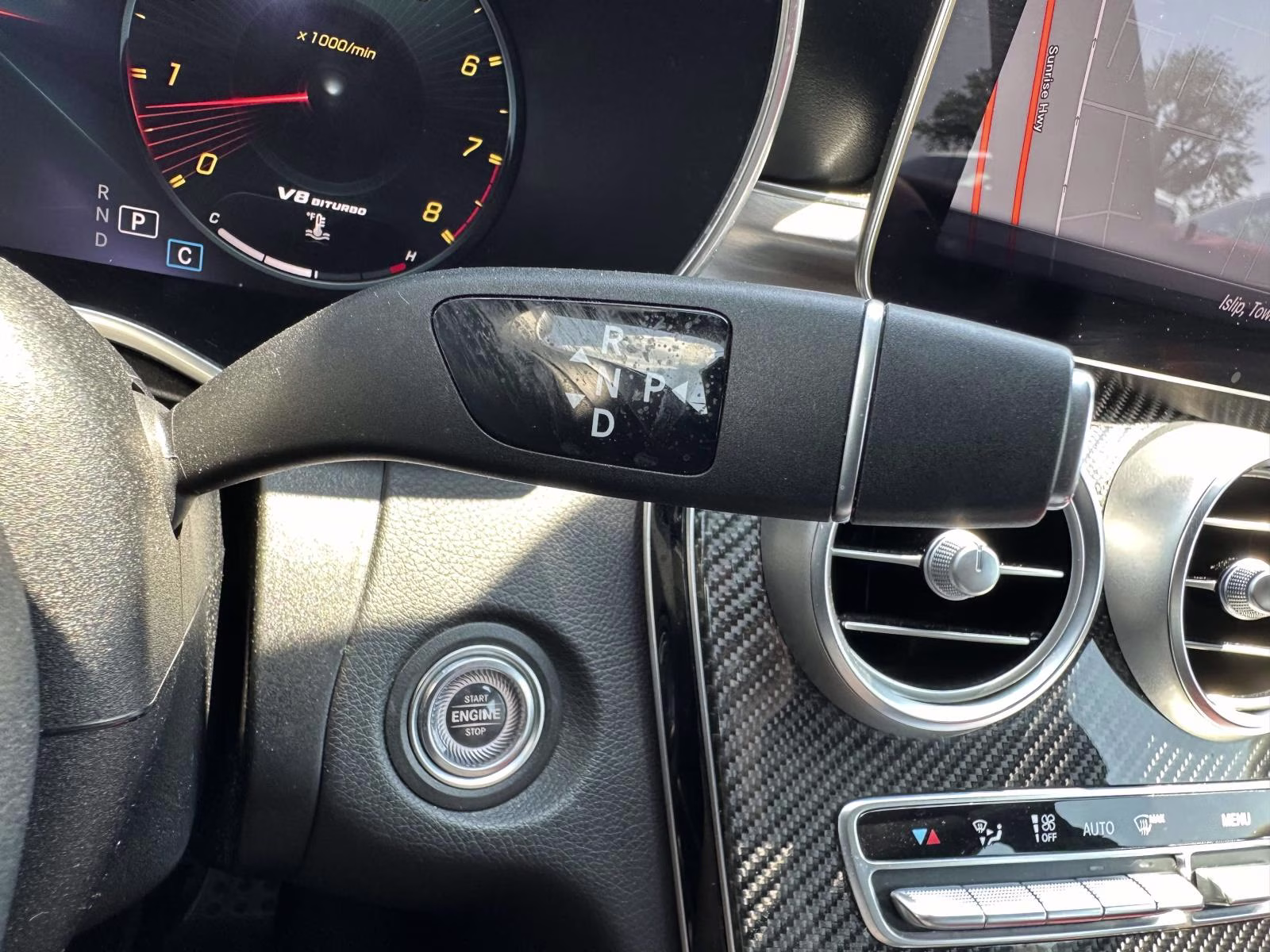 2021 designo Diamond White Metallic Mercedes-Benz C-Class AMG C 63 S Sedan RWD Sedan