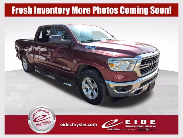 2019 Delmonico Red Pearlcoat Ram 1500 Big Horn 4X4 Truck