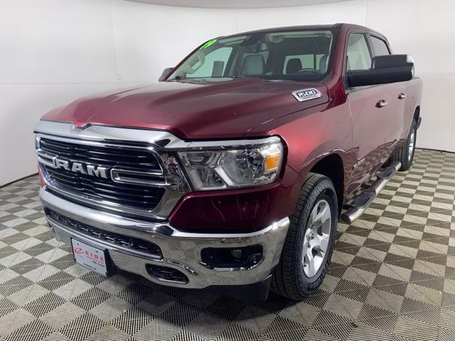 2019 Delmonico Red Pearlcoat Ram 1500 Big Horn 4X4 Truck
