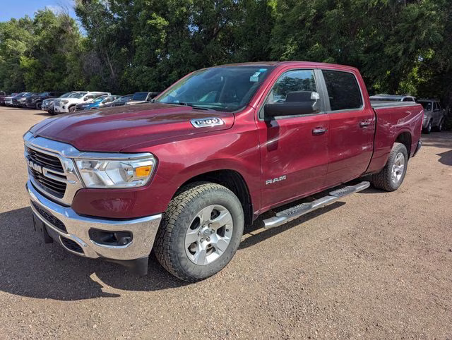 2019 Delmonico Red Pearlcoat Ram 1500 Big Horn 4X4 Truck