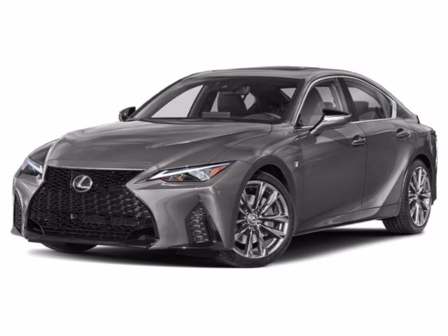 2024 Gray Lexus IS 350 F SPORT Design RWD Sedan